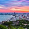 twilight-pattaya-1-The-building-and-skyscrapers-in-twilight-time-in-Pattaya-Copy