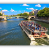 Ngồi thuyền Bateaux Parisiens trên Sông Seine